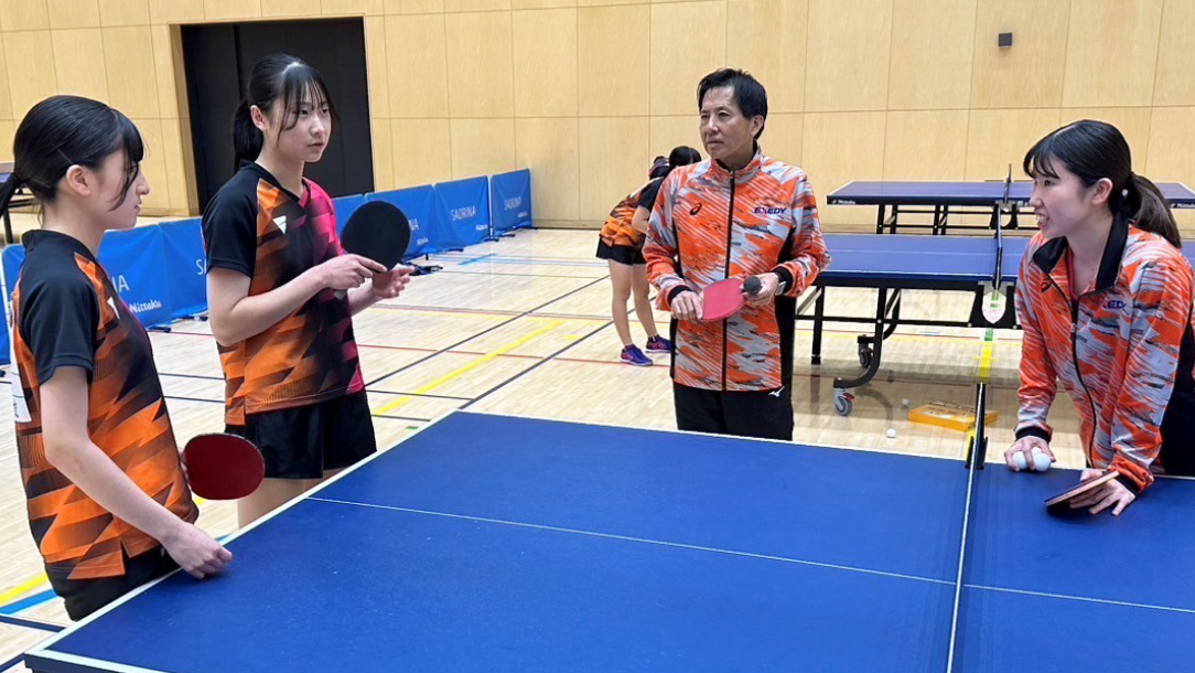 三重県小中学生卓球講習会